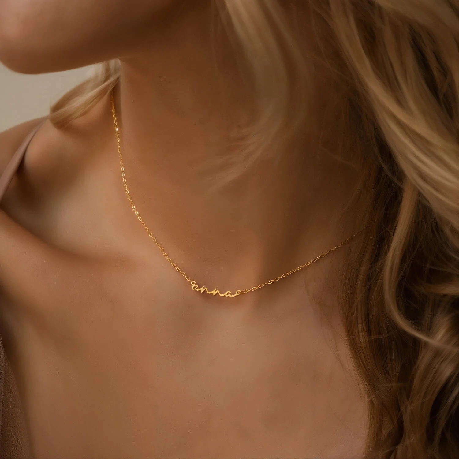 Custom Cursive Name Necklace - Image 2