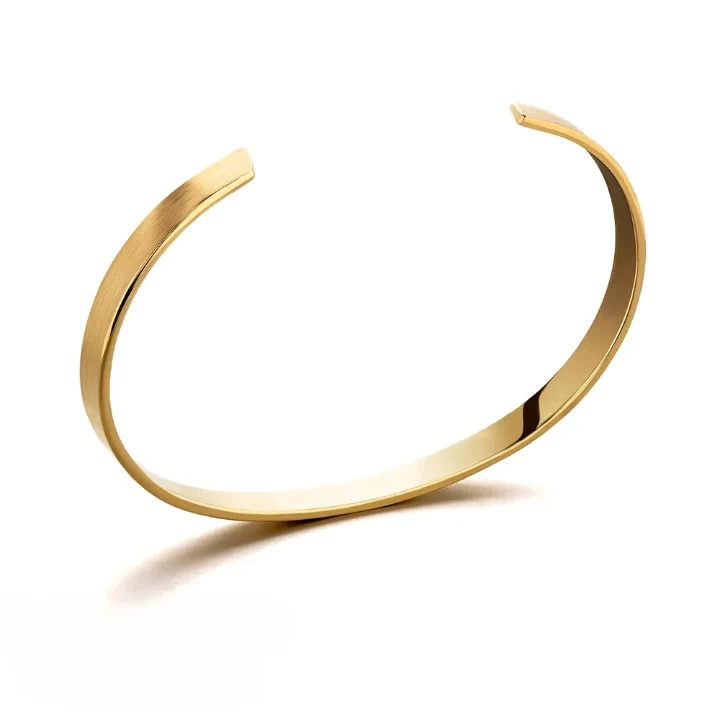 Custom Men's Engravable Cuff Bracelet - Image 7