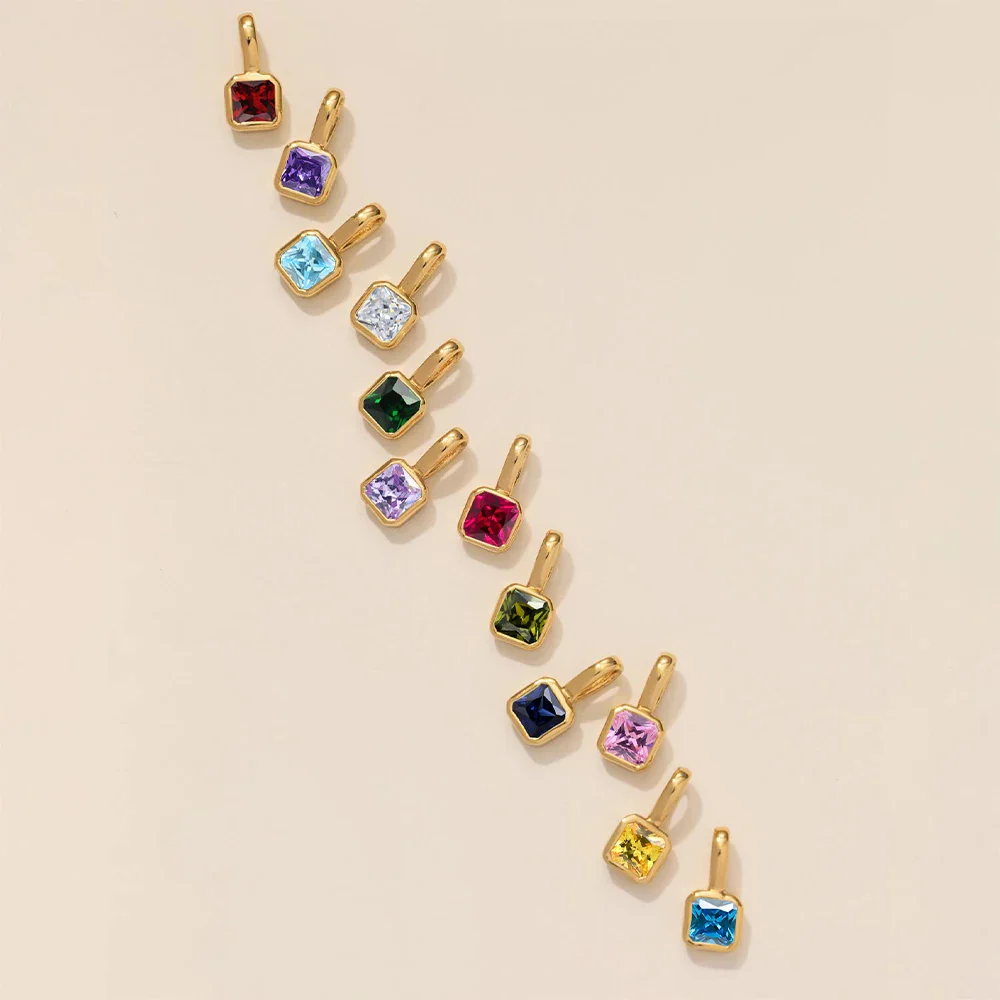 Birthstone Block Charm - Image 3