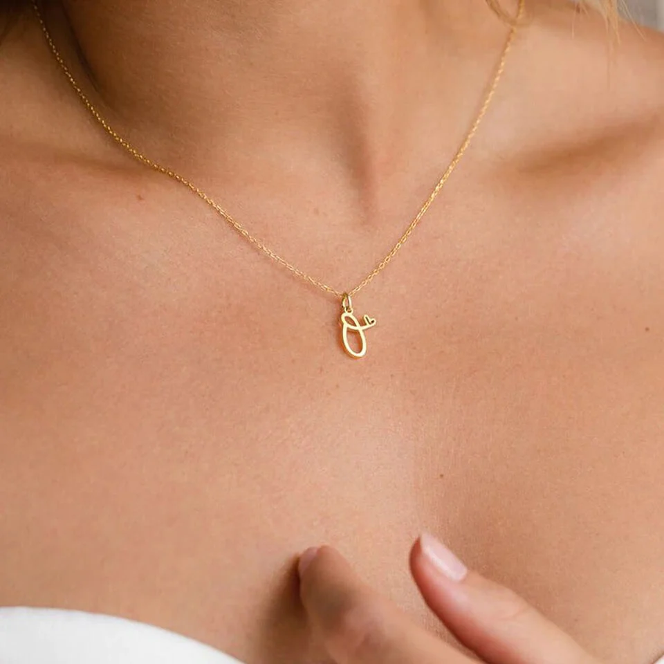 Handwritten Love Letter Pendant Necklace - Image 28