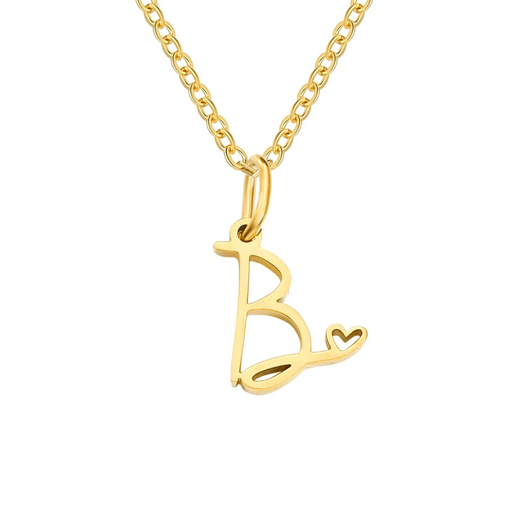 Handwritten Love Letter Pendant Necklace - Image 3