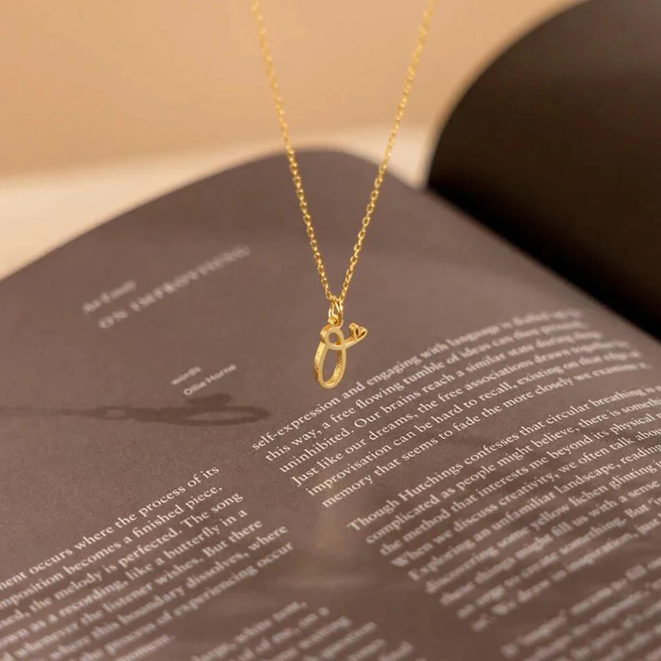 Handwritten Love Letter Pendant Necklace - Image 33