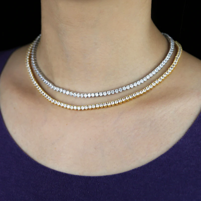 Never Basic Tennis Necklace - Image 2