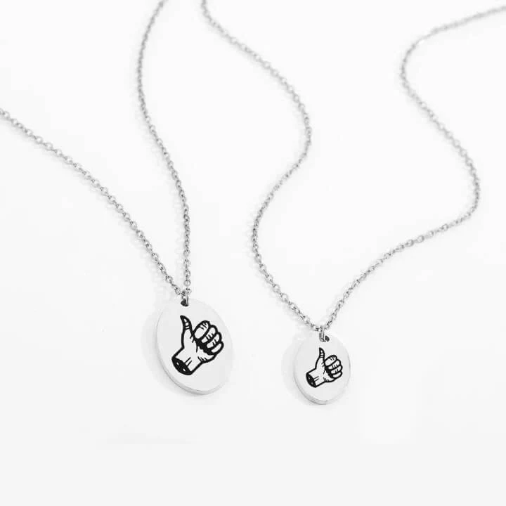 Personalized Engraved Oval Halloween Pendant Necklace - Image 23