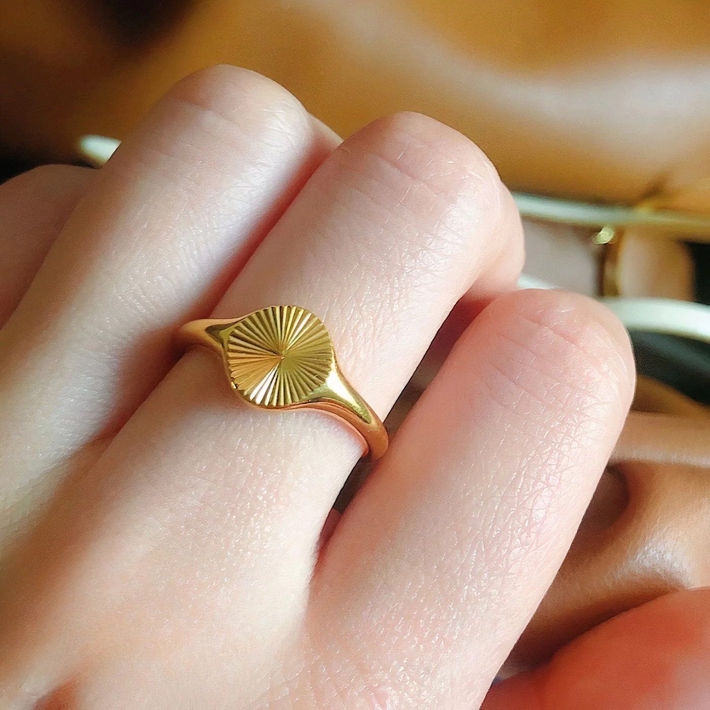 Sun Signet Ring - Image 4