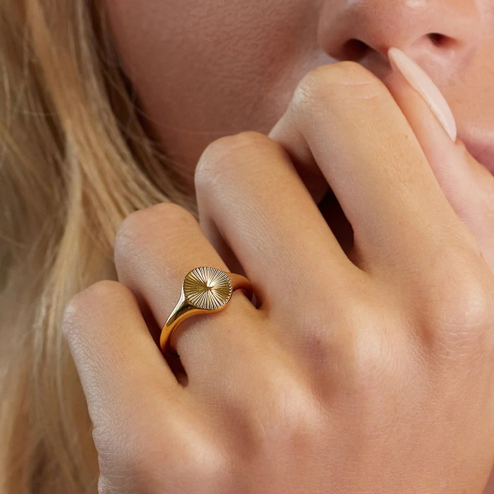 Sun Signet Ring - Image 5