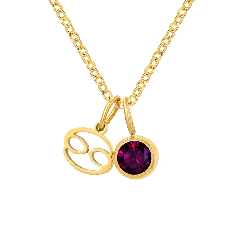 Zodiac Birthstone Necklace - Image 12