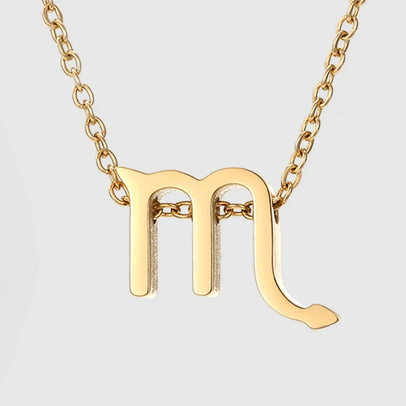 Zodiac Symbol Charm Necklace