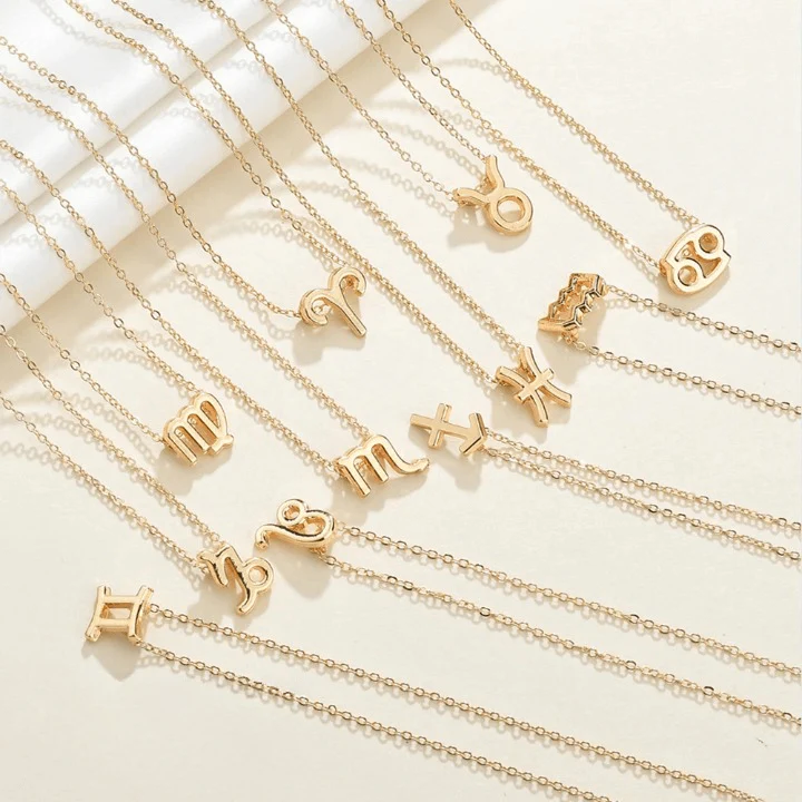 Zodiac Symbol Charm Necklace - Image 2