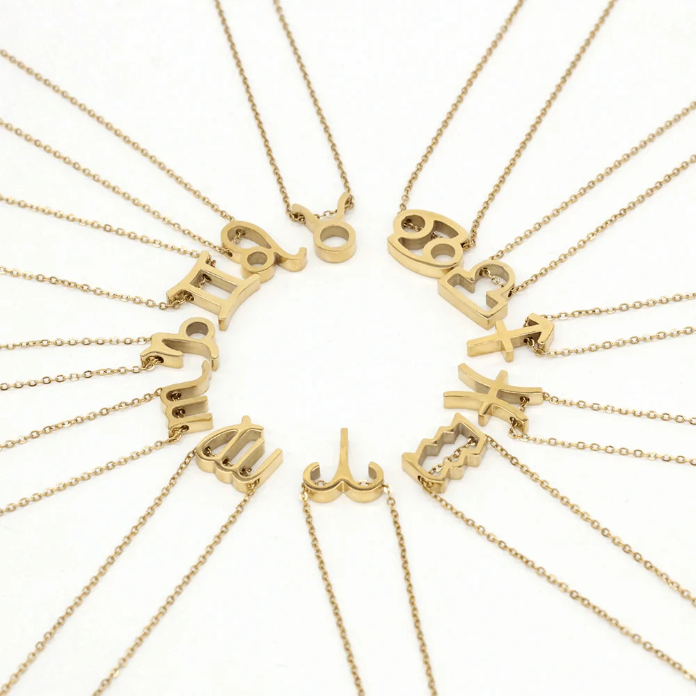 Zodiac Symbol Charm Necklace - Image 5