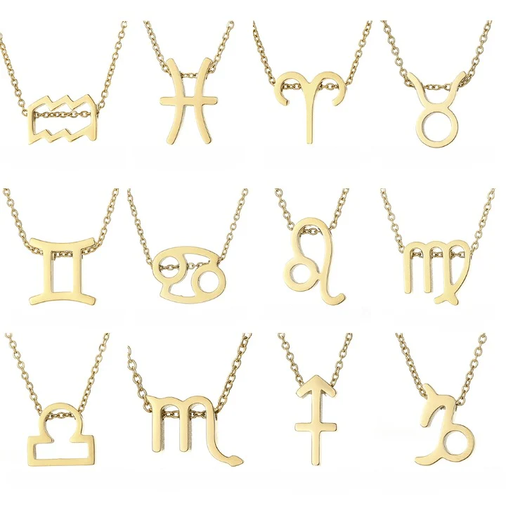 Zodiac Symbol Charm Necklace - Image 6